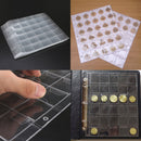 10Pcs Plastic Coin Holders Collection Storage Money Album Cases 30 Sections