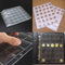 10Pcs Plastic Coin Holders Collection Storage Money Album Cases 30 Sections