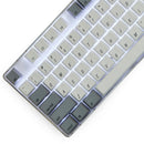 Magicforce 108 Key White Gray Color Dye-sub PBT Keycaps Keycap Set for Mechanical Keyboard