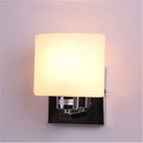 Modern Wall Light E14 Lamp Base Glass Shape Sconce Lighting Corridor Living Room