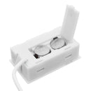 10Pcs Mini LCD Digital Thermometer Hygrometer Fridge Freezer Temperature Humidity Meter White Egg In