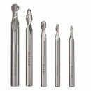 R1.5-5 Straight Shank 2 Flute End Mills R1.5/R2/R3/R4/R5 Milling Cutter Bit Tool