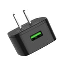 HOCO C70 US QC 3.0 Charger Power Adapter With Micro USB Cable for Tablet Smartphone