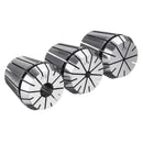 3pcs 1/8 1/4 1/2 Inch ER40 Spring Collet Chuck Set for CNC Engraving Milling Machine Lathe Tool