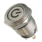 Excellway 12V 4 Pin Led Metal Push Button Switch Momentary Power Switch Waterproof