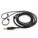 TRN 6-core Oxygen-Free Copper Braided Earphone Cable Hifi Upgrade Cable for Earphone Headphones
