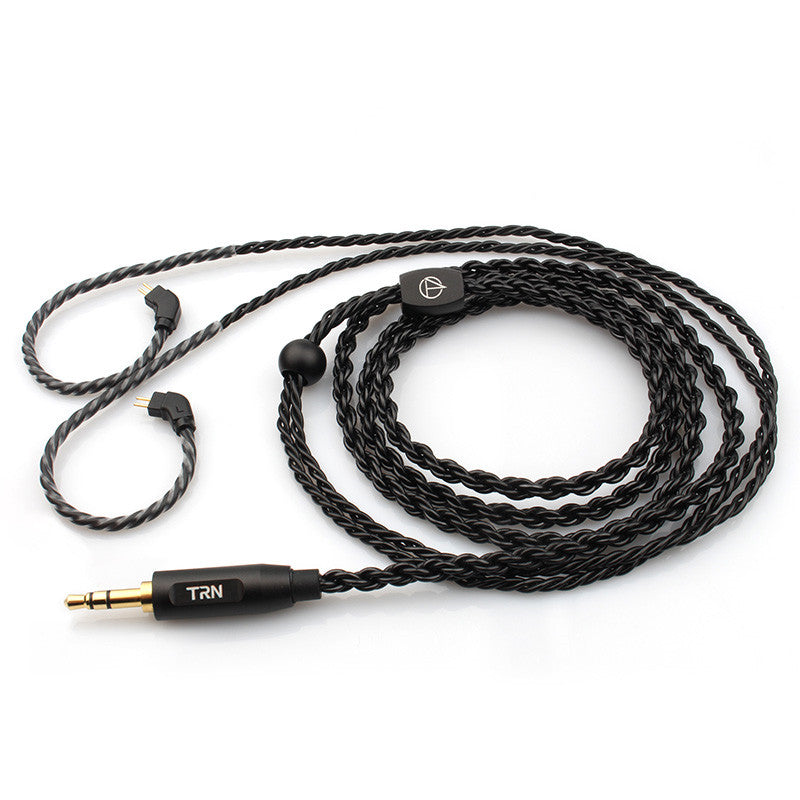 TRN 6-core Oxygen-Free Copper Braided Earphone Cable Hifi Upgrade Cable for Earphone Headphones