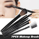 7PCS/12PCS Makeup Brushes Set Blending eyeshadow Blush Foundation Cosmetic Tool