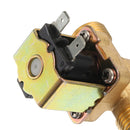 DC 12V Brass Electric Solenoid Valves 2 Way Normally Closed Valve