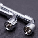6/7/8/9/10/11/12/13mm L Type Pipe Perforation Elbow Wrench Double Head Outer Hexagon Sleeves Wrench