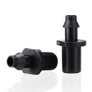50Pcs 4/7mm Mist Spray Connector Garden Hose Single Barbed Joints Watering Micro Drip Irrigation System Nozzle Sprinklers Connect Fittings