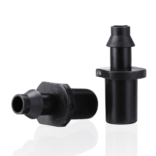 50Pcs 4/7mm Mist Spray Connector Garden Hose Single Barbed Joints Watering Micro Drip Irrigation System Nozzle Sprinklers Connect Fittings