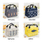 1 Piece Portable Insulated Lunch Bag Cooler Thermal Bag Lunch Box Tote Picnic Bag Insulation Bag