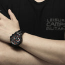 NAVIFORCE 9068 Waterproof Calendar Men Wrist Watch Casual Genuine Leather Strap Quartz Watch