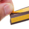 10M Self-adhesive D-Type Seal Strip Soundproof Doors Windows Weather Foam Adhesive Tape Decorations