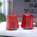 SADA V-115 Mini USB bluetooth Audio Stereo 2.0 Sound Channel 3.5mm Computer Speaker Portable Speaker for PC Notebook