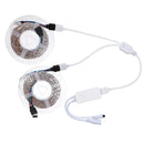 DC12V 10M Non-waterproof DIY 2835 RGB WiFi Smart 600LED Strip Light Work With Alexa Google Home for Home Decor