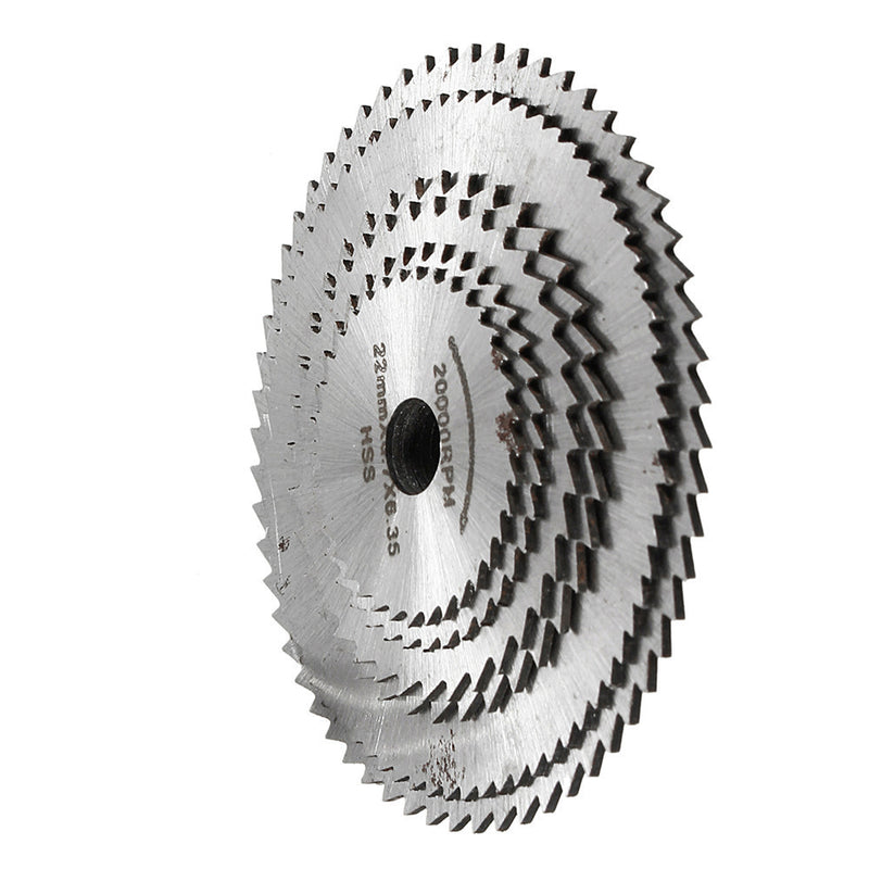 7pcs Circular Wood Cutting Saw Blade Discs with Mandrel