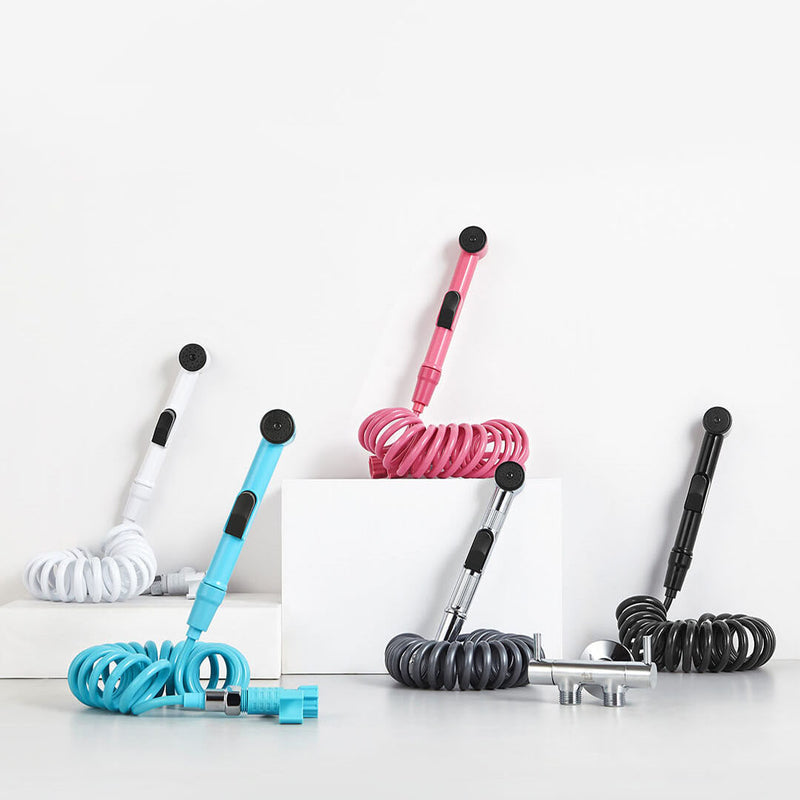 Submarine ABS Handheld Portable Bidet Sprayer Toilet Shower Head Sprayer Set w/ 3m PC Retractable Explosion-proof Hose Corner Valve from Xiaomi Youpin
