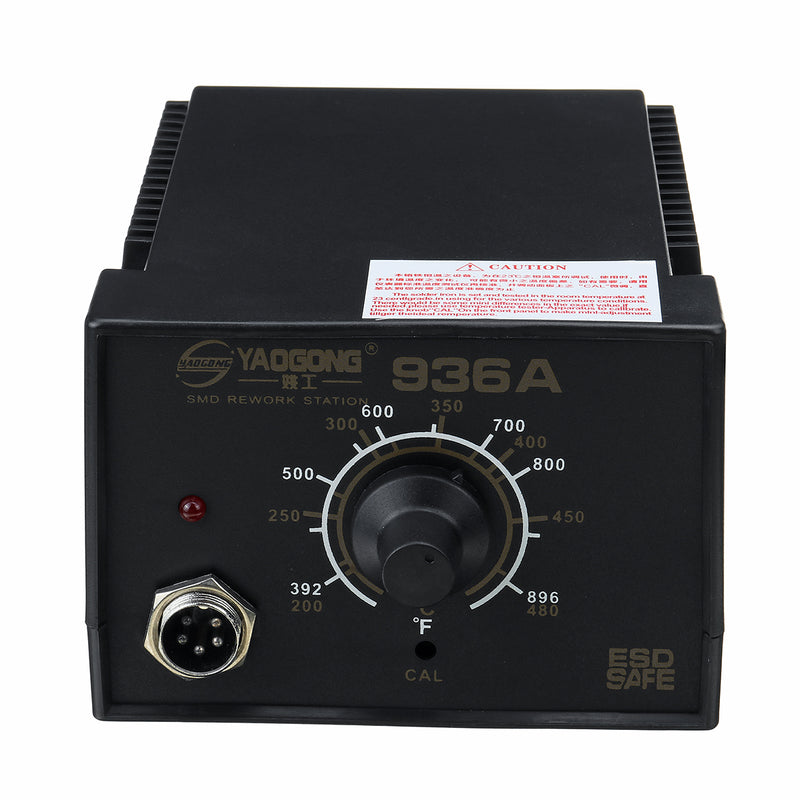 YAOGOGN 936A Soldering Iron Station Welding Tool Adjustable Temperature Mobile Phone Repair ESD SAFE