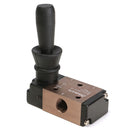 3 Way 2 Position 1/4 Inch Hand Lever Operated Pneumatic Valve Air Control 3H210-08