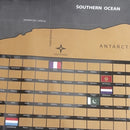 Scratch Off Map Interactive Vacation Poster World Travel Maps