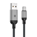 ROCK R6 2A Type-C LED Smart Luminous Fast Charging Transmission Data Cable For Huawei P30 Mate 20Pro Xiaomi Mi9 S10+ Note 10