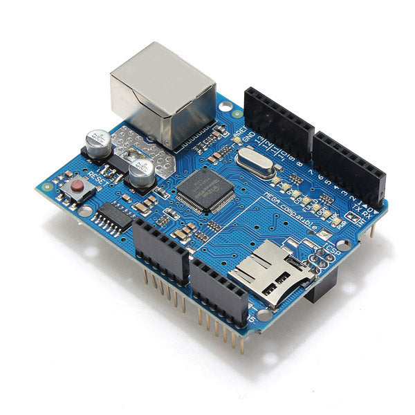 Geekcreit MEGA 2560 R3 Development Board MEGA2560 With Ethernet Shield W5100 For