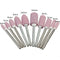 10pcs AbrasivE-mounted Stone Rotary Tool 1/8 Shank For Dremel