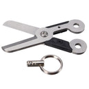 Mini  Key Chain Stainless Spring Scissor Pocket Tool Outdoor Survival Tools