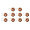 10pcs Toroid Core Inductor Wire Wind Wound mah--100uH 6A RoHS cc
