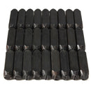27pcs Letters Steel Punch Stamp Die Set Metal Tool 3/4/5/6/8/10/12.5mm