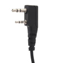Baiston 88S-K Cool Walkie Talkie Acoustic Tube Earphone Black