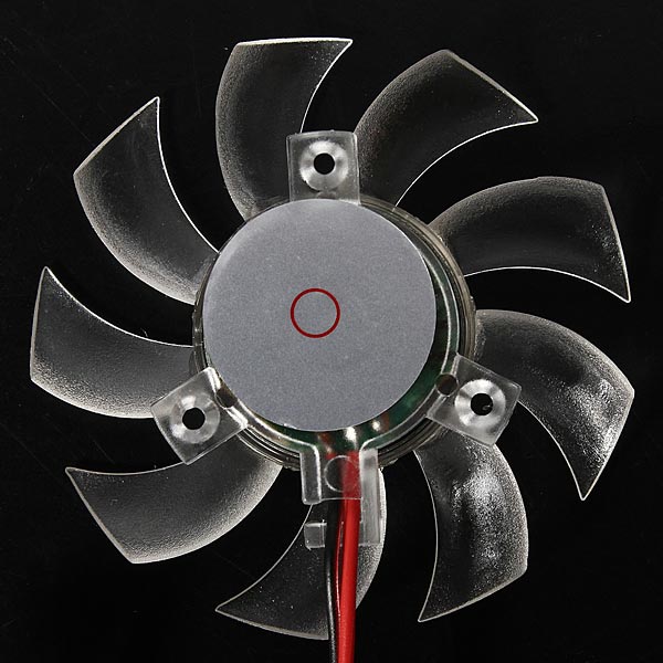 2 Pins 55x10mm 12V Heat Sink Cooler CPU Cooling Fan PC Computer