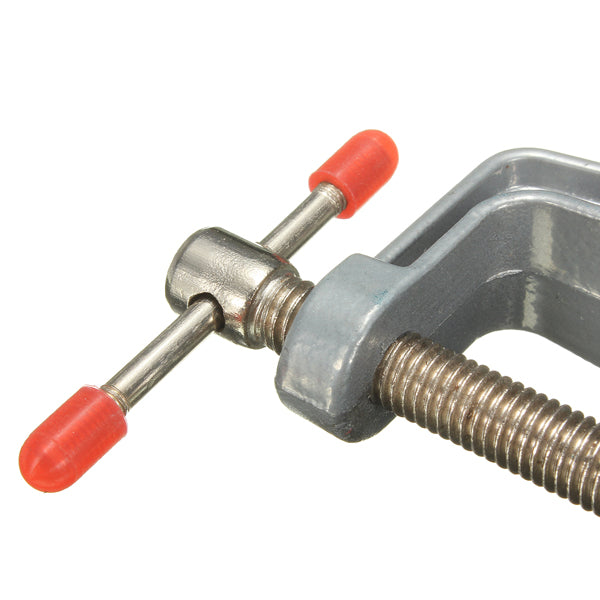 Aluminum Miniature Small Clamp On Table Bench Vise Tool