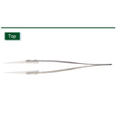 BEST BST-72-MZ Non-inductive Ceramic Stainless Steel Handle Tweezer