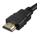 HD Male to 2 HD Female 1 in 2 out Splitter Adapter Connector Cable