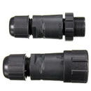 4 Pins Waterproof Electric Plug Cable Wire Connector Socket