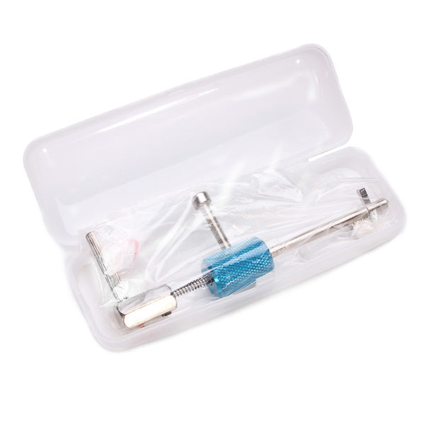 DANIU Civil Lock Quick Forced Open Lock Picks Locksmith Tool Silver + Blue