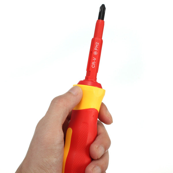 7pcs Multi-purpose Insulated Screwdriver Tools Electrical Handle