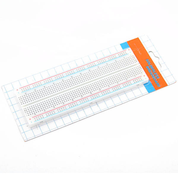 10Pcs MB102 Test Developer DIY 830 Hole Solderless PCB Breadboard