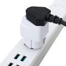 5Pcs Universal AU US UK to EU Europe Plug AC 250V Power Travel Adapter