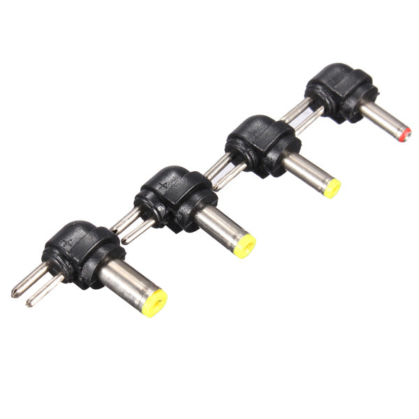 8Pcs Universal AC DC 2 Pin Power Adapter Tips for Power Charge Tester