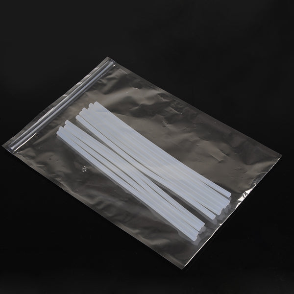 10 Pcs/lot 11mm 7mm Transparent Hot Melt Glue Sticks With Bags