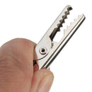 DANIU 10Pcs Iron Alligator Crocodile Test Clips Cable Lead Screw Fixing