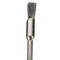 10pcs 3mm Rotary Steel Wire Wheel Brush Cup Tool Shank for Dremel Drill Rust Weld