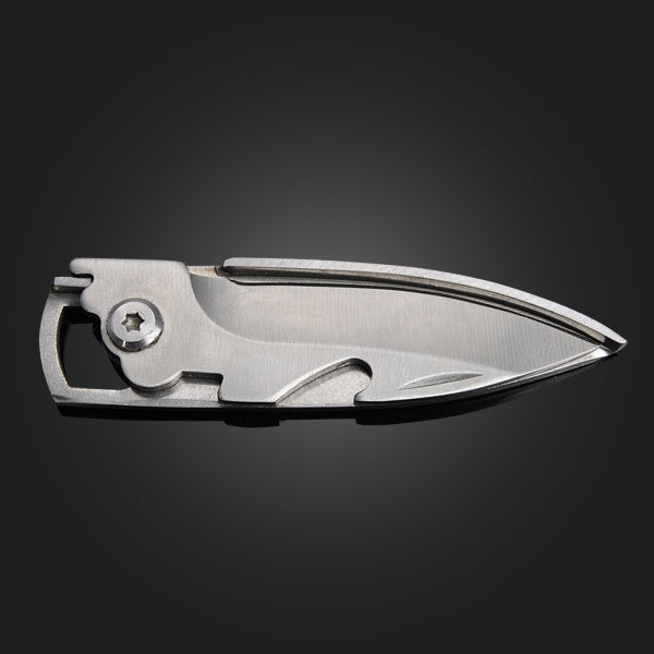 12cm Multifunction Mini Folding Knives Charms Keychain Gift Tool