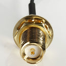 DANIU 10cm PCI U.FL / IPX to RP-SMA Female Jack Pigtail Cable