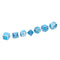 Solid Metal Polyhedral Dices Antique Color Role Playing RPG Gadget 7 Dice Set With Bag