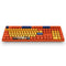 AKKO DragonBall Z GOKU 108 Key Dyesub PBT Keycap for AKKO 3108 V2 Mechanical Gaming Keyboard